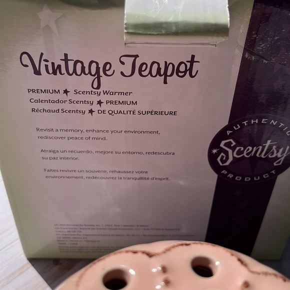 Scents Vintage Teapot Warmer NEW  Retired - Picture 6 of 7